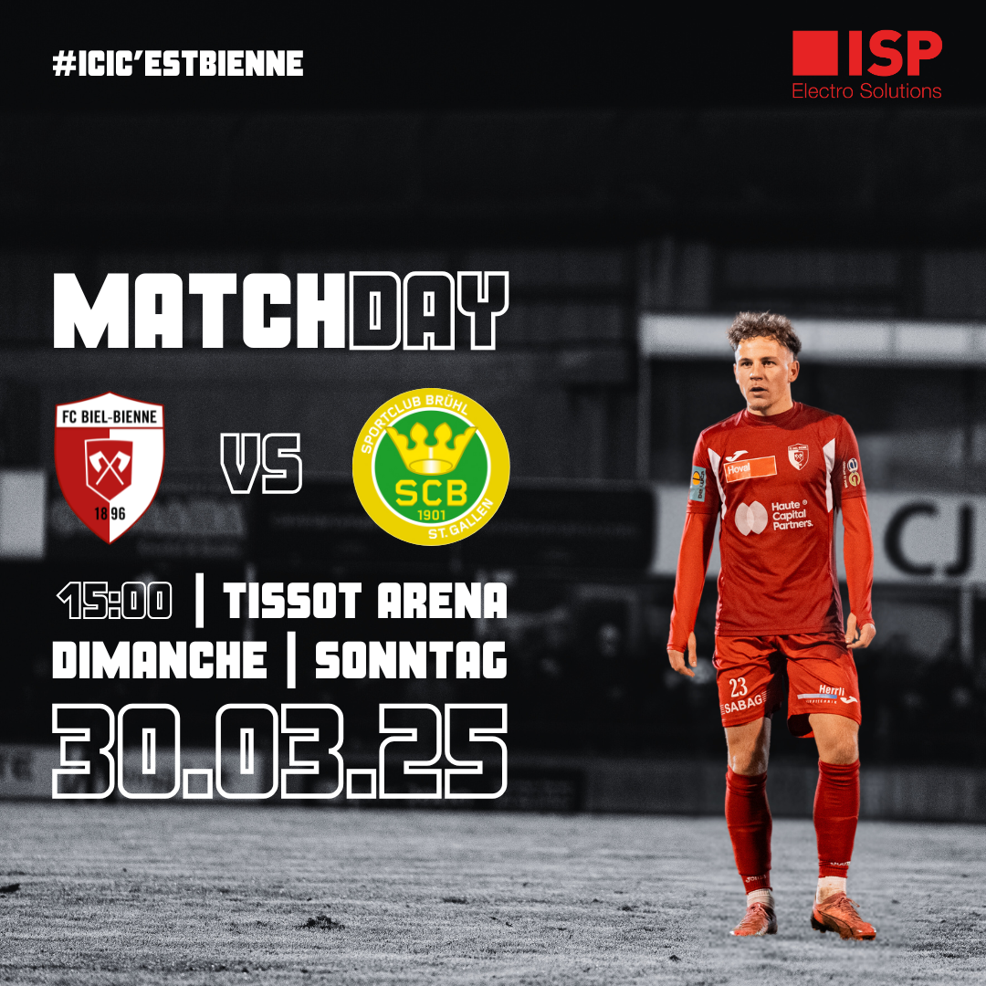 Une très cordiale bienvenue au SC Brühl St. Gall et à ses fans